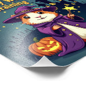 Spooky Wizard in Training Foto Afdruk (Hoek)