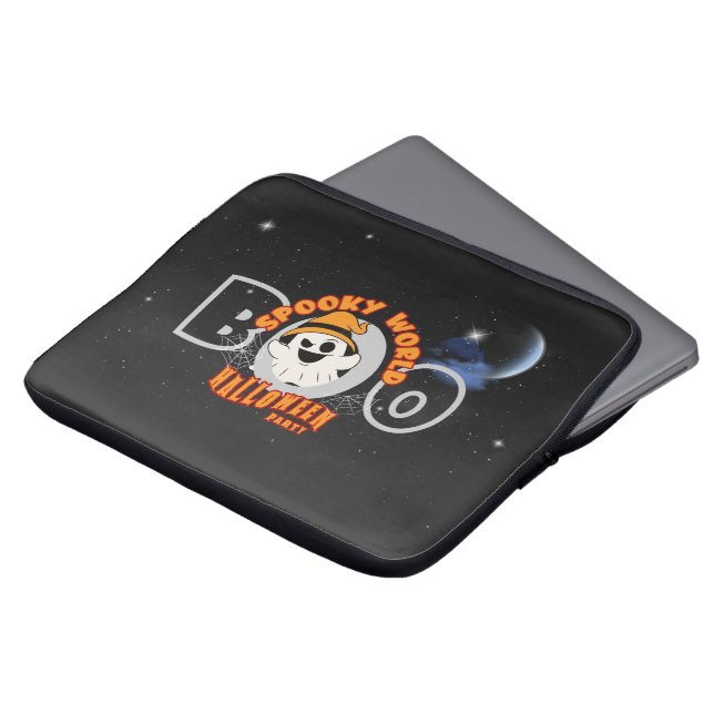 Spooky World Halloween Feest | 13" Laptop Sleeve (Voorkant top)