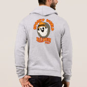 Spooky World Halloween Feest | Heren ritssluiting Hoodie (Achterkant)