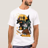 Spooky World Halloween T-shirt (Voorkant)