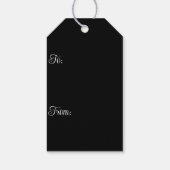 Spooky Xmas Gift Labels Cadeaulabel (Achterkant)