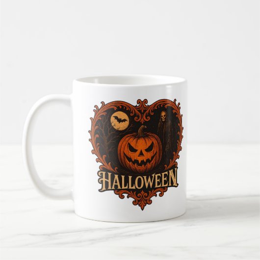 Spooky Yet Stylish Classic Mug 11 oz – Halloween-I Koffiemok (Links)