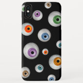 Spooky Zombie Bloodshot Eyeballen Black Case-Mate iPhone Case (Achterkant)