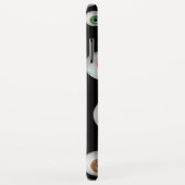 Spooky Zombie Bloodshot Eyeballen Black Case-Mate iPhone Case (Achterkant/rechts)