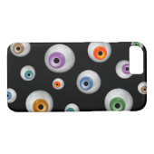 Spooky Zombie Bloodshot Eyeballen Black Case-Mate iPhone Case (Achterkant (Horizontaal))