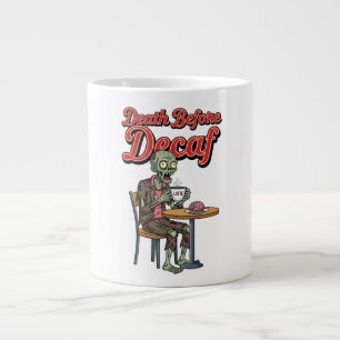 Spooky Zombie Coffee Lover Halloween Grote Koffiekop