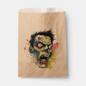 Spooky Zombie Halloween Favoriete Tassen Bedankzakje (Voorkant)