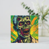 Spooky Zombie Halloween Party (Staand voorkant)