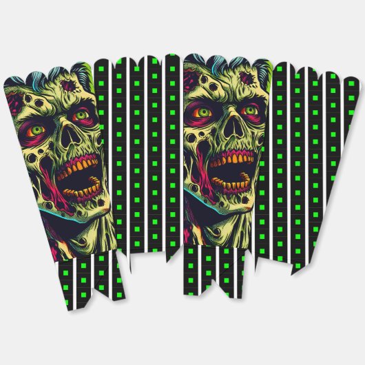 Spooky Zombie Halloween Party Bedankdoosjes (Ongevouwen)