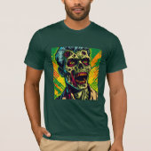 Spooky Zombie Halloween Party T-shirt (Voorkant)