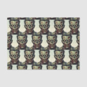 Spooky Zombie Halloween Tissuepapier (Voorkant)