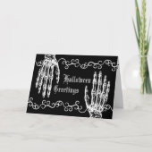 Spooky zombie handen kaart (Voorkant)