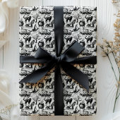 Spooky zwarte katten, vleermuizen & pompoenen Hall Cadeaupapier