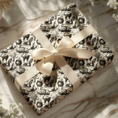 Spooky zwarte katten, vleermuizen & pompoenen Hall Cadeaupapier