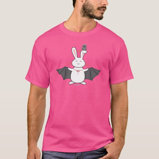 Spookycute konijn t-shirt (Voorkant)