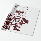 spookzak cadeaupapier (Uitgerold)