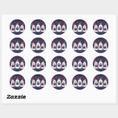 Spookzangende sticker (Vel)