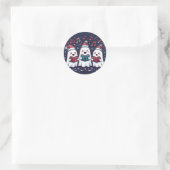 Spookzangende sticker (Tas)