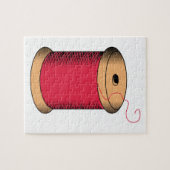Spool van thread legpuzzel (Horizontaal)