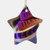 Spool van tickets keramisch ornament (Rechts)