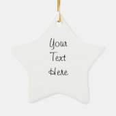 Spool van tickets keramisch ornament (Achterkant)