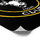 Spoon en Crockpot Club Grappig Jachtontwerp Poster (Hoek)