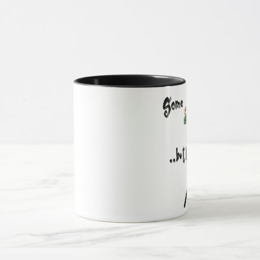 Spoon jij? Je bent gek. Mok (Midden)