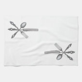 Spoon, Knife, Fork - Keukenhanddoek (Horizontaal)