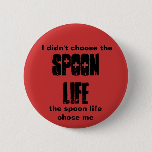 Spoon Life/Thug Life Button (Voorkant)
