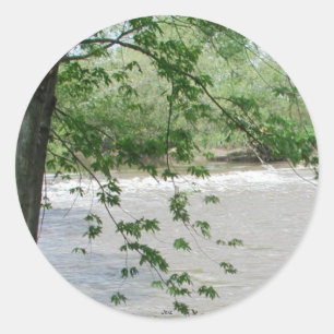 Spoon River Dam Ronde Sticker