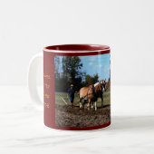 Spoon River Days 2008 Art Tweekleurige Koffiemok (Voorkant links)