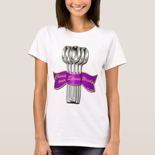 Spoon Theory T-shirt (Voorkant)