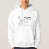 Spoon Theory uitgelegd Hoodie (Voorkant)