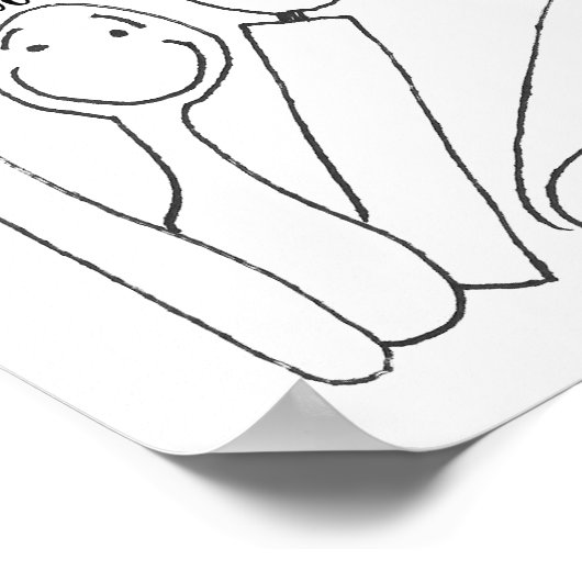 Spoon Theory uitgelegd Poster (Hoek)