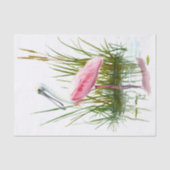 Spoonbill 3 Decoupage Papier (Voorkant)