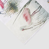 Spoonbill Collage 2 Decoupage Papier (Detail)