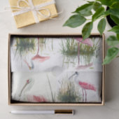 Spoonbill Collage 2 Decoupage Papier (Geschenk)