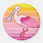 Spoonbill Magnet (Voorkant)