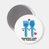 SPOONEN LEIDEN TOT VERVORMING MAGNEET (Voorkant / Achterkant)