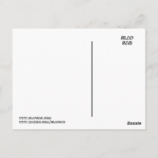 Spoonerized Tongue Twisters beroemd gemaakt door P Briefkaart (Achterkant)