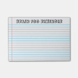 Spoonie - Brain Fog Post-It Notes-Chronic Illness Post-it® Notes