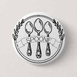 Spoonie Chronic Illness Awareness Button