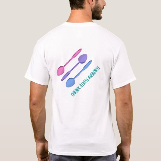Spoonie Chronic Illness Awareness Shirt (Achterkant)