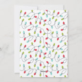 Spoonie Kerstverlichting Feestdagenkaart (Achterkant)