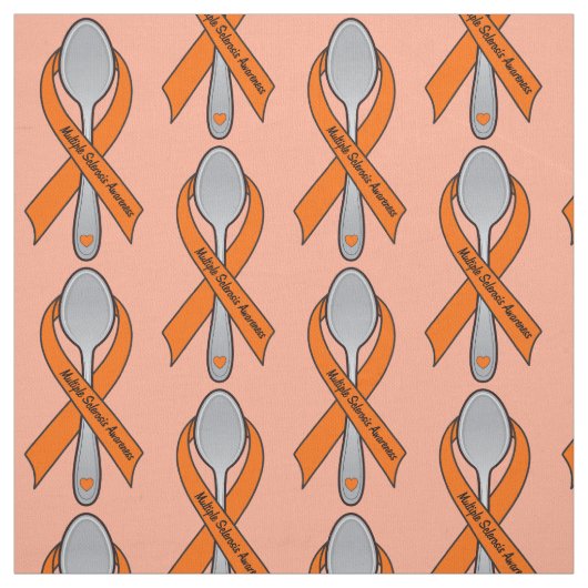 Spoonie Life: Cure Multiple Sclerose! Stof (Swatch)