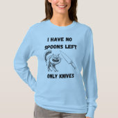 Spoonie merch Chronische Ziekte krijger Lepeltheor T-shirt (Voorkant)