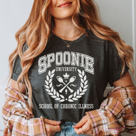 Spoonie, onzichtbare handicap, chronische ziekte t-shirt