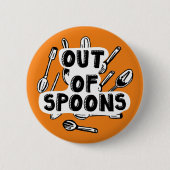 Spoonie pin badge ronde button 5,7 cm (Voorkant)