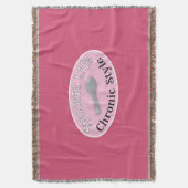 Spoonie Style - Roze Deken (Voorkant Verticaal)