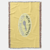 Spoonie Style - Zacht geel Deken (Voorkant Verticaal)